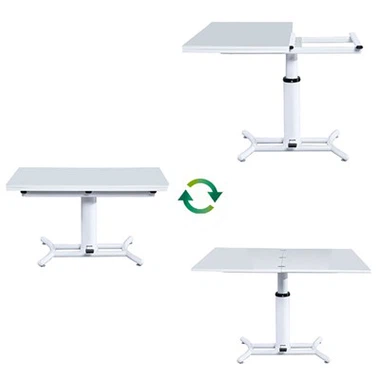 Multifunktionelt justerbart træbord